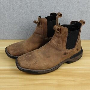 Double-H Boots Men's 11 D 5" Heisler Phantom Rider Square Soft Toe Work Boot